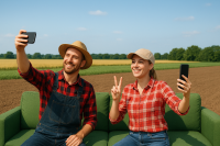 Grüne Couch- Interessante Gäste